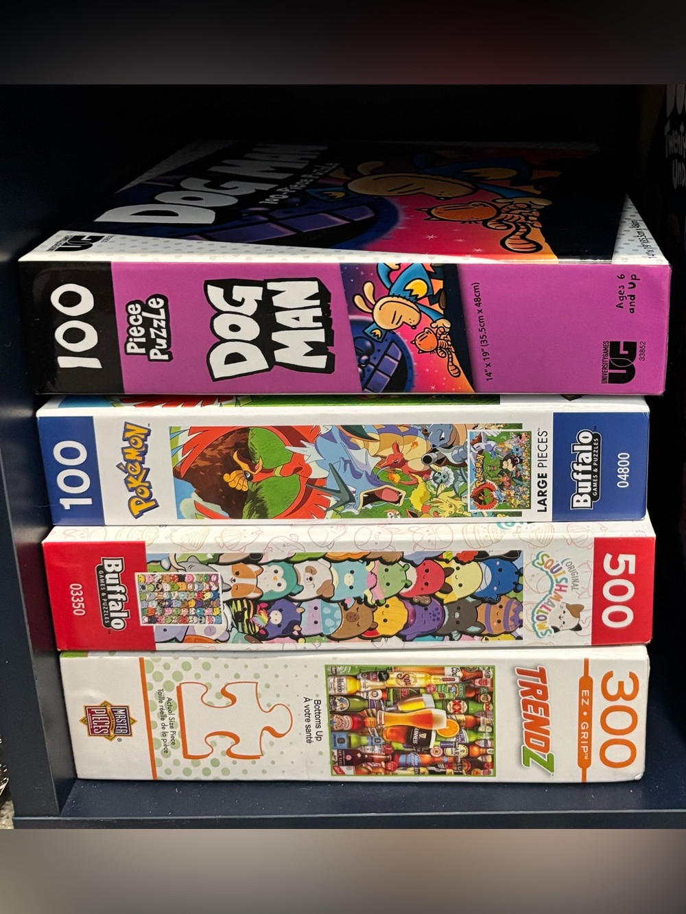 Lot of 4 puzzles